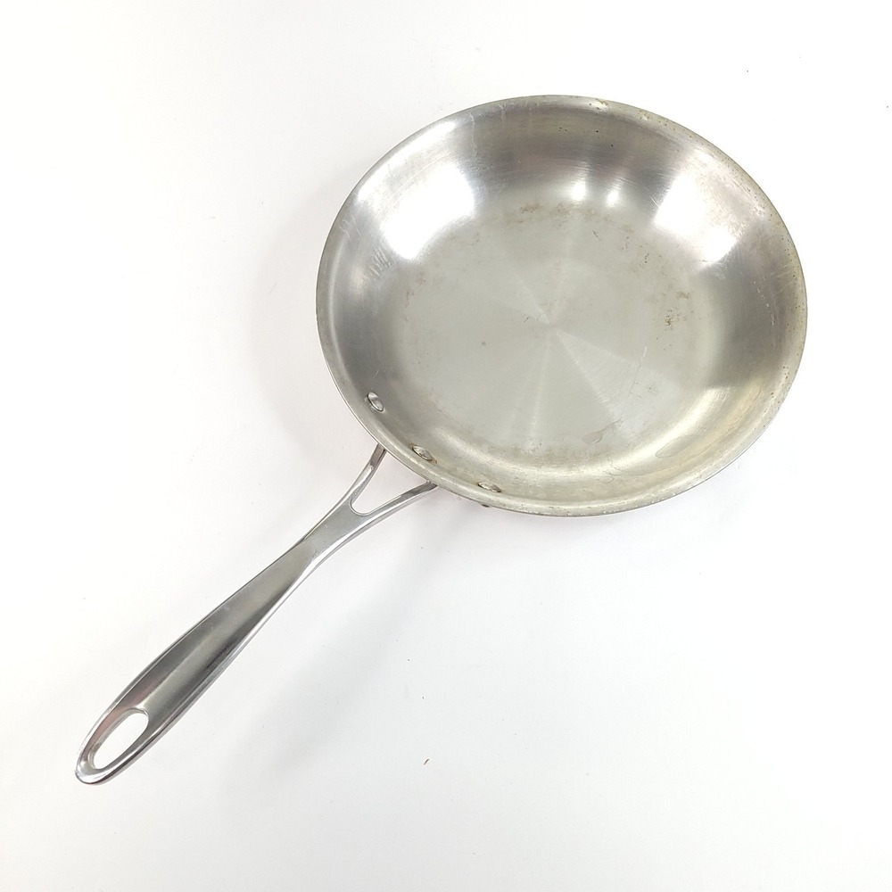 Calphalon 8" Skillet Stainless Steel #1388 Omelette Saute Fry Pan